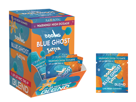 Blend 500MG 53CT Gummy Box: Blue Ghost (Sativa)