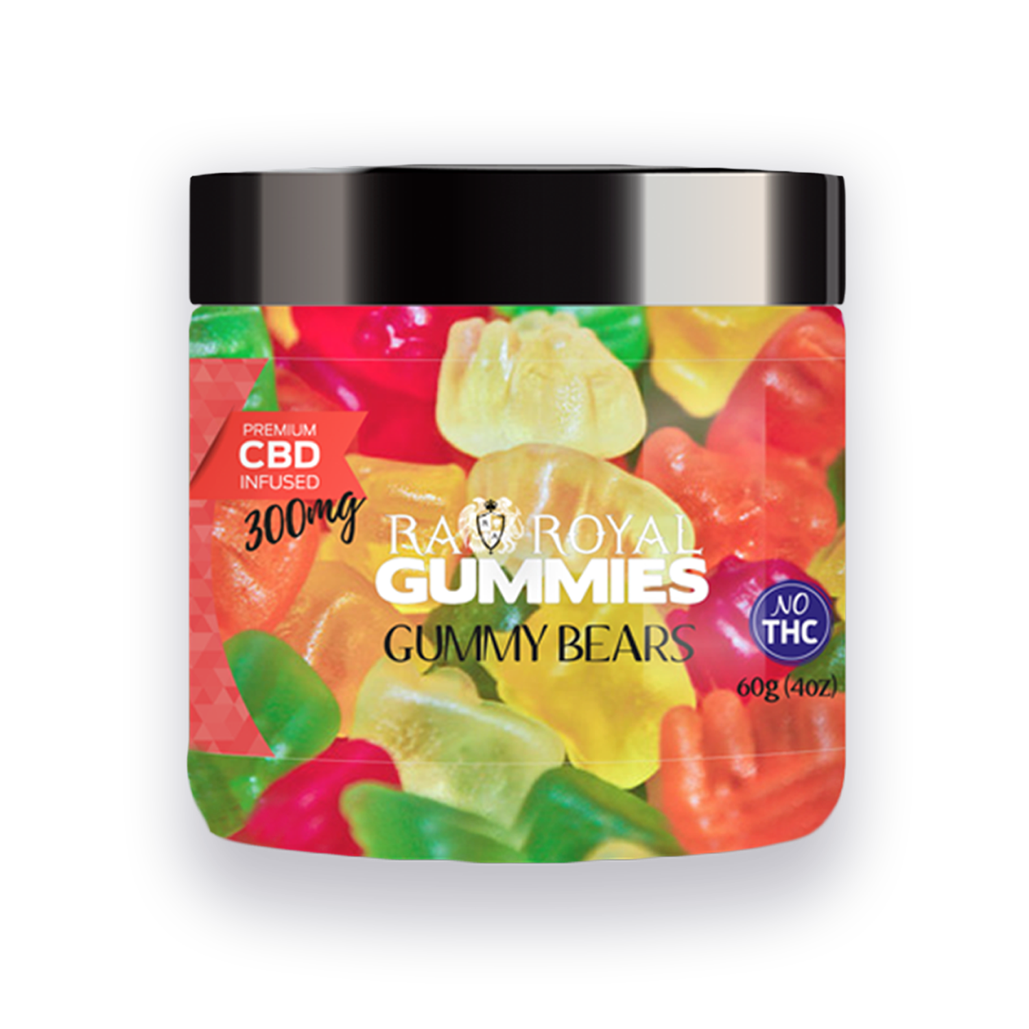 R.A. Royal Gummies CBD Gummy Bears (300 MG)