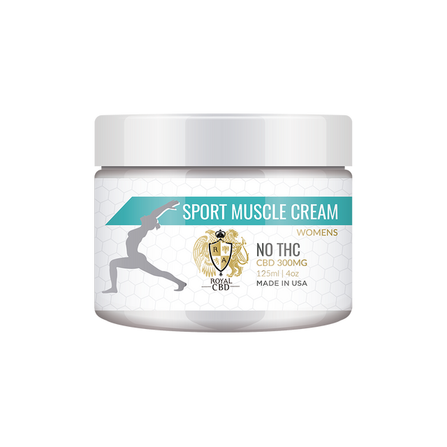 R.A. Royal CBD Women's Muscle Cream (300 MG)
