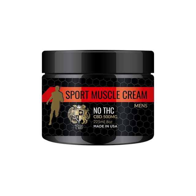 R.A. Royal CBD Men's Muscle Cream (500 MG)