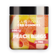 R.A. Royal Gummies CBD Peach Ring Gummy Jar (600 MG)