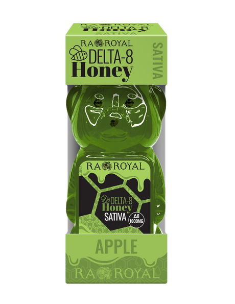 RA Royal Delta 8 Sativa Honey Bear: Apple Crisp