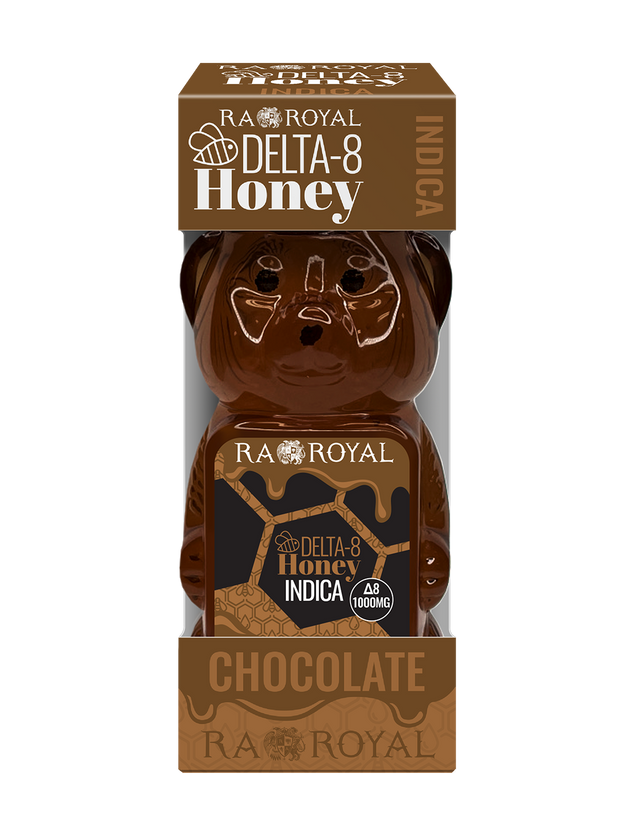 RA Royal Delta 8 Indica Honey Bear: Cocoa Cookies