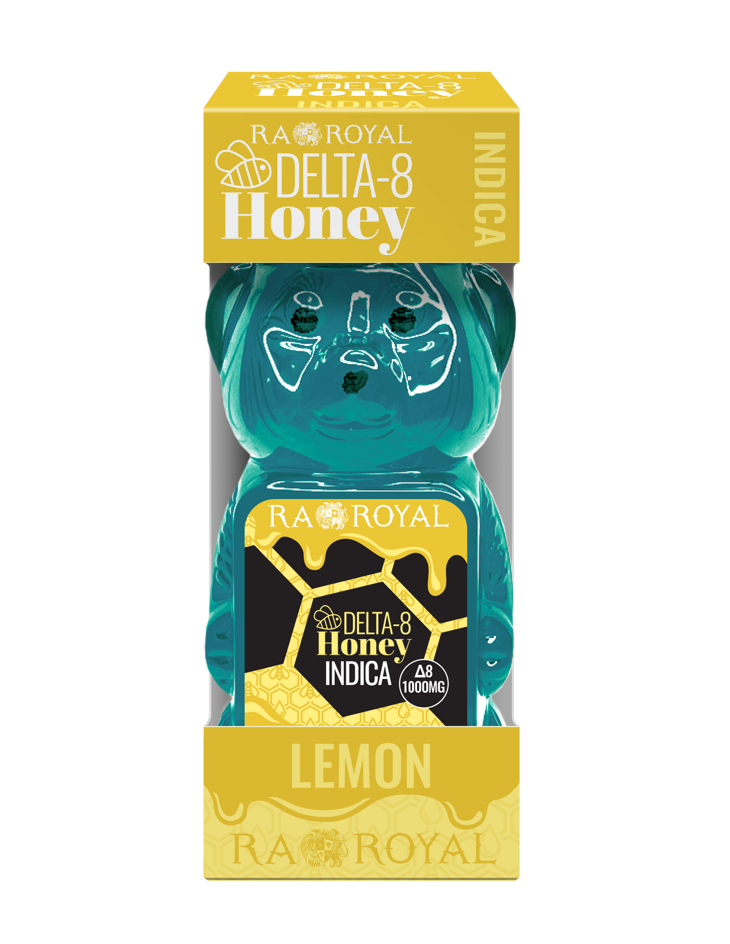 RA Royal Delta 8 Indica Honey Bear: Lemonade