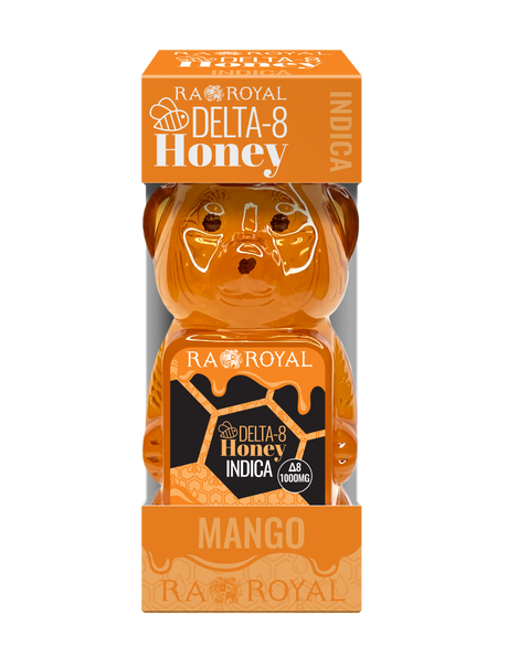 RA Royal Delta 8 Indica Honey Bear: Mango Drizzle