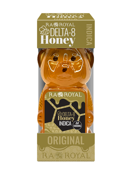 RA Royal Delta 8 Indica Honey Bear: Original Honey Dew