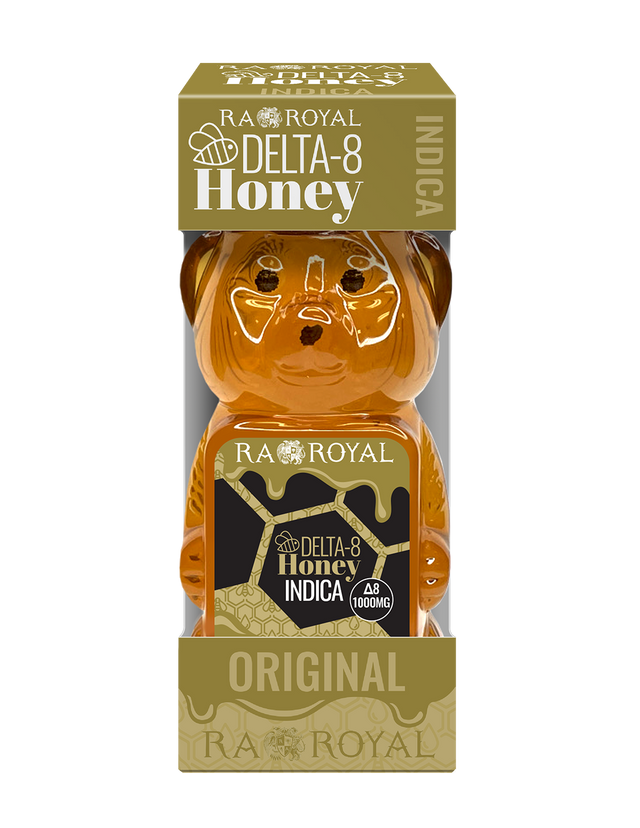 RA Royal Delta 8 Indica Honey Bear: Original Honey Dew