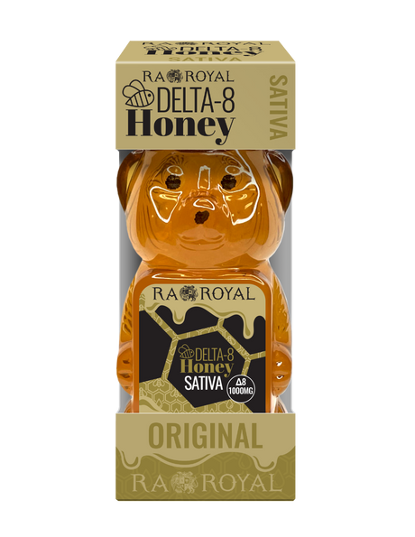 RA Royal Delta 8 Sativa Honey Bear: Original Honey Bee