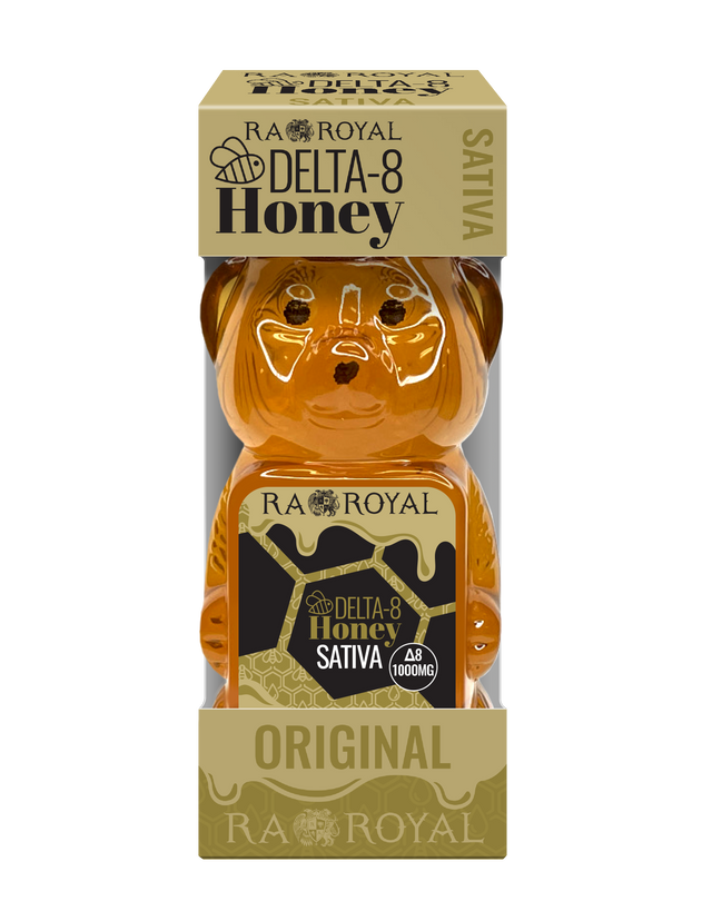 RA Royal Delta 8 Sativa Honey Bear: Original Honey Bee