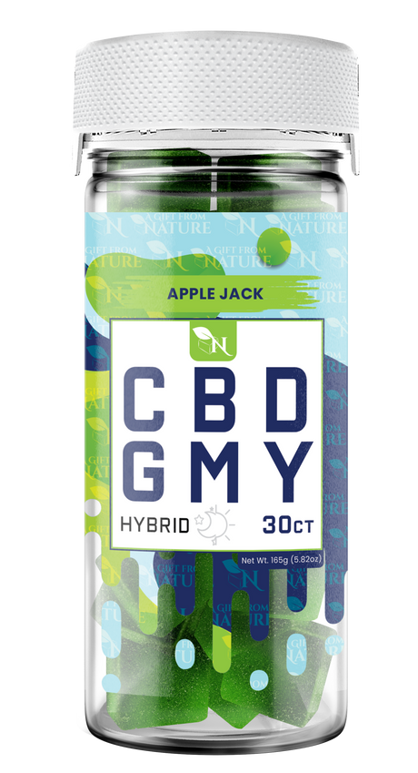 AGFN CBD Gummy: Apple Jack Hybrid (1500MG)