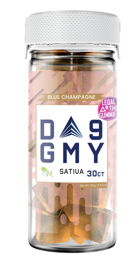 A Gift From Nature Delta 9 Sativa Gummy: Blue Champagne