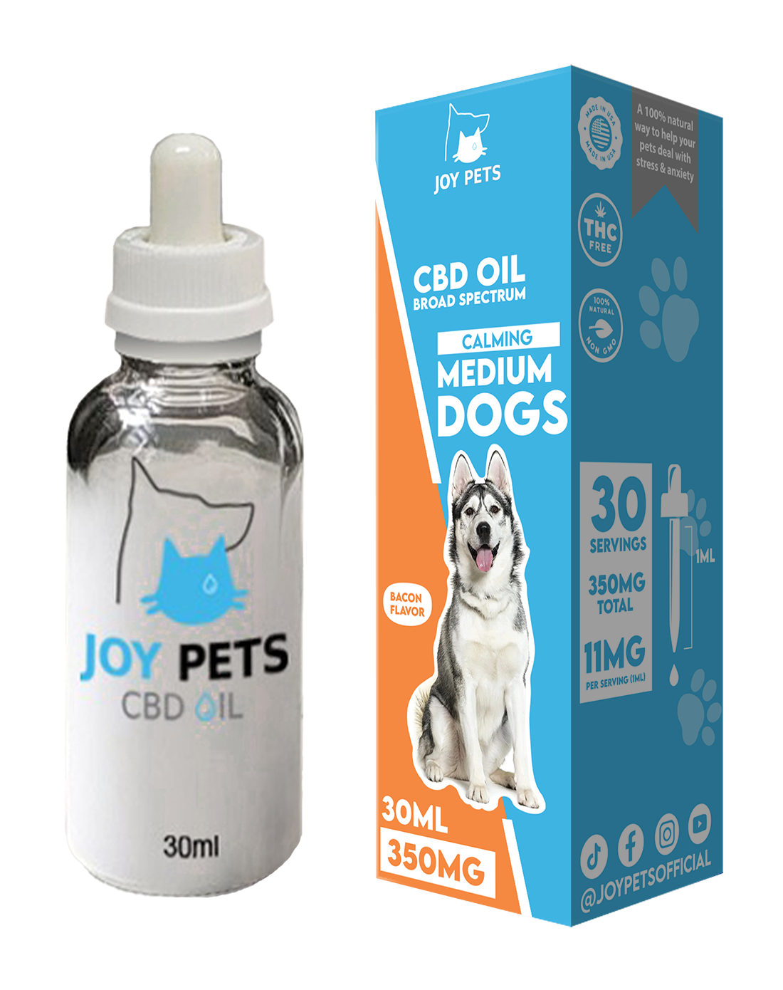 Joy Pets: CBD Tincture for Dogs Medium Dogs