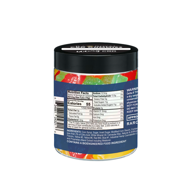 R.A. Royal Gummies: CBD Fish Gummy Jar (600 MG)