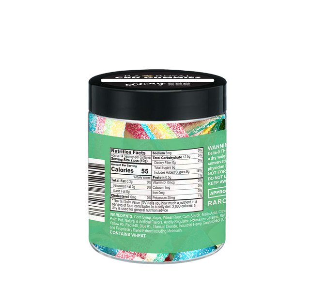 R.A. Royal Gummies: CBD Power Belt Gummy Jar (600 MG)