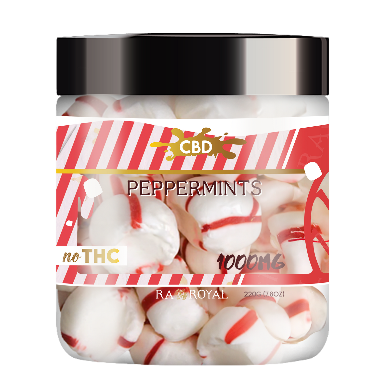 R.A. Royal Sweets: CBD Peppermints (1000 MG)
