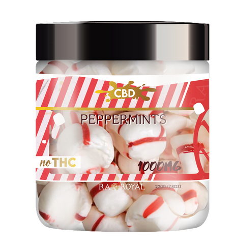 R.A. Royal Sweets: CBD Peppermints (1000 MG)