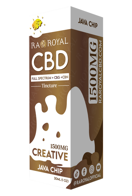 R.A. Royal CBD Blend 1,500MG Tincture: Java Chip (Creative)