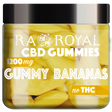 R.A. Royal Gummies CBD Banana Gummy Jar (1200 MG)