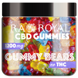 R.A. Royal Gummies CBD Gummy Bear Jar (1200 MG)
