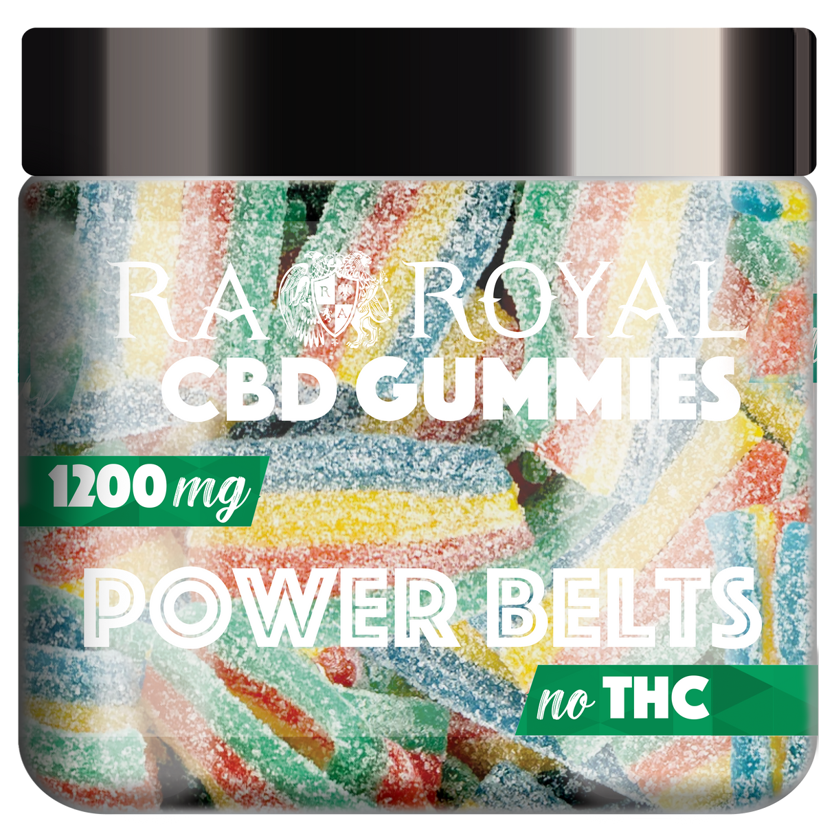 R.A. Royal Gummies CBD Power Belt Gummy Jar (1200 MG)