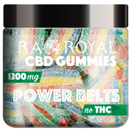 R.A. Royal Gummies CBD Power Belt Gummy Jar (1200 MG)