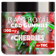 R.A. Royal Gummies CBD Cherry Gummy Jar (1200 MG)