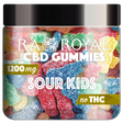 R.A. Royal Gummies CBD Sour Kids Gummy Jar (1200 MG)