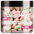 R.A. Royal Gummies CBD Sour Watermelon Gummy Jar (1200 MG)