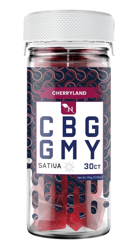 AGFN CBG Gummy: Cherryland Sativa (1500MG)