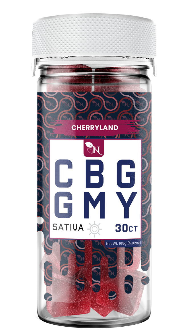 AGFN CBG Gummy: Cherryland Sativa (1500MG)