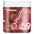 RA Royal 2000MG 35CT Delta 9 Blend Gummy Jar: Black Cherry (Sativa)