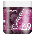 RA Royal 2000MG 35CT Delta 9 Blend Gummy Jar: Purple Swish (Indica)