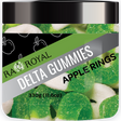 R.A. Royal Gummies: Delta-8 Apple Rings (1400 MG)