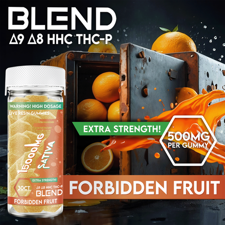 R.A. Royal Blend 15,000MG Forbidden Fruit Sativa Gummies 30CT