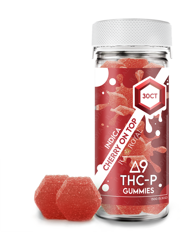Delta 9 1,050MG 30CT Gummy: Cherry On Top (Indica)