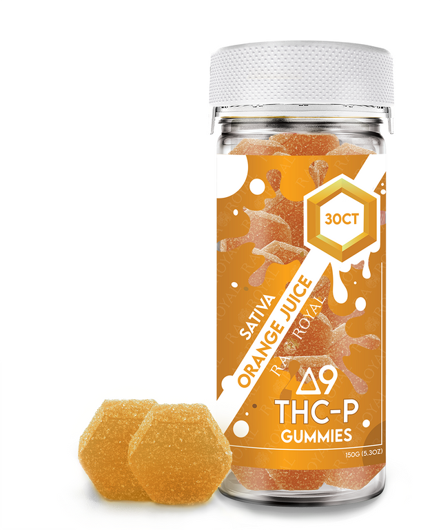 Delta 9 1,050MG 30CT Gummy: Orange Juice (Sativa)