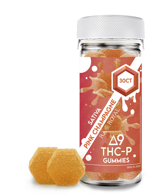 Delta 9 1,050MG 30CT Gummy: Pink Champagne (Sativa)
