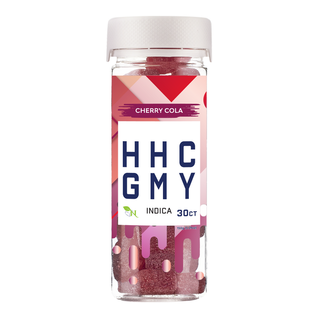 A Gift From Nature HHC Indica Gummy Jar Cherry Cola