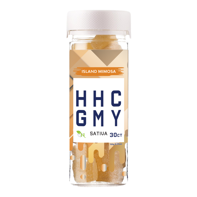 A Gift From Nature HHC Sativa Gummy Jar Island Mimosa
