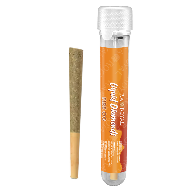Liquid Diamond 2G THC Preroll: Fire OG (Sativa)