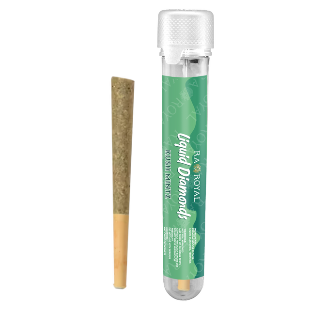 Liquid Diamond 2G THC Preroll: Kush Mintz (Hybrid)