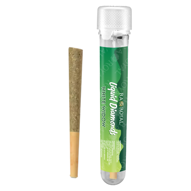 Liquid Diamond 2G THC Preroll: White Widow (Indica)