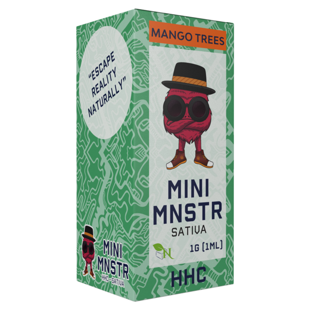 AGFN Mini Mnster 1 Gram Vape: HHC Mango Trees (Sativa)