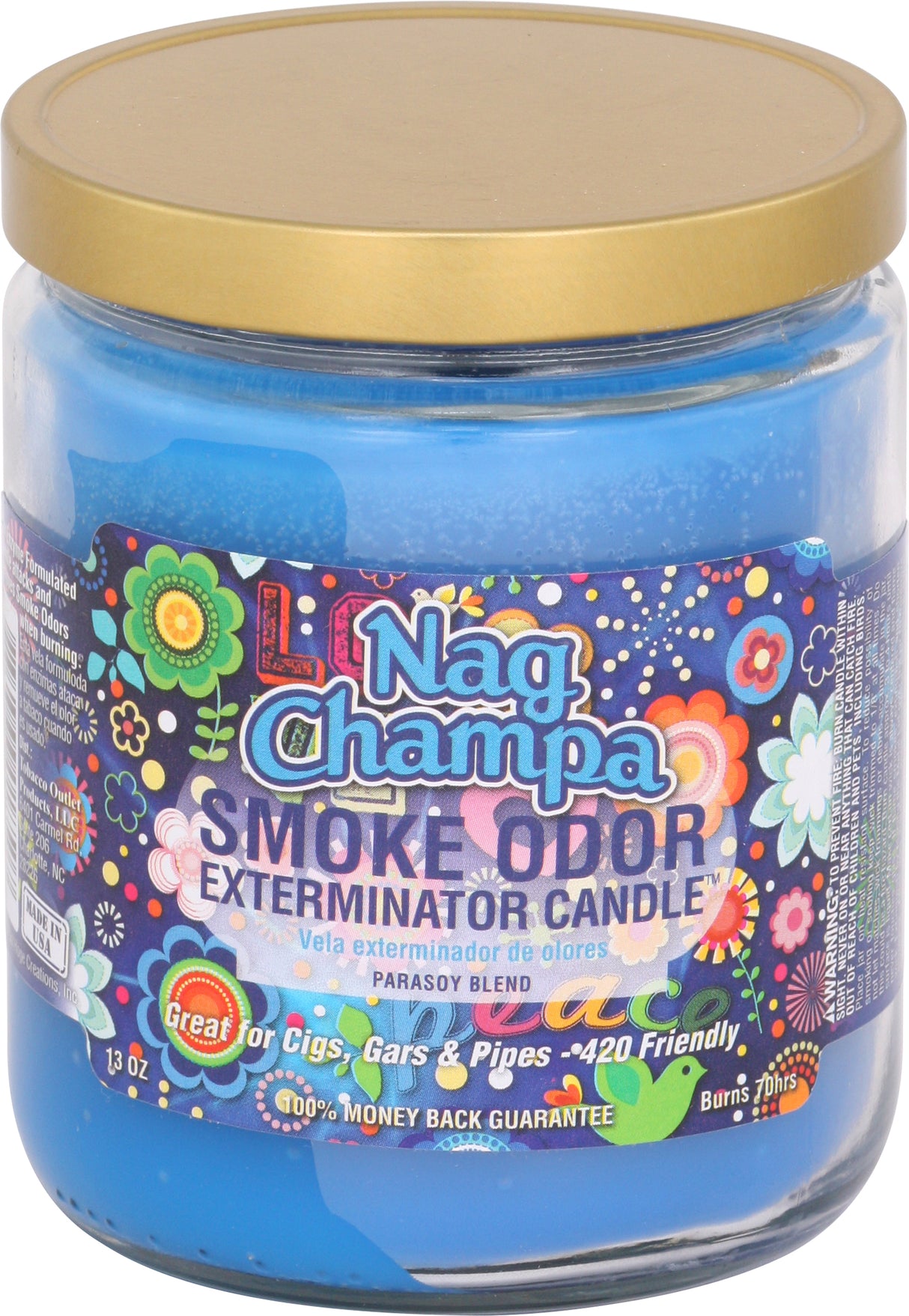 Smoke Odor 13 Oz. Candle: Nag Champa
