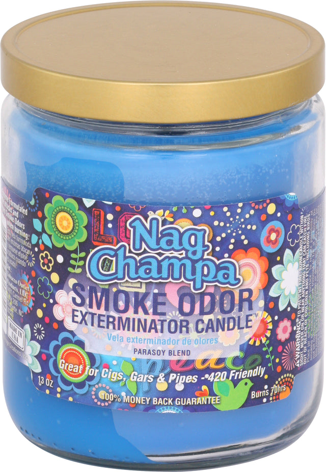 Smoke Odor 13 Oz. Candle: Nag Champa