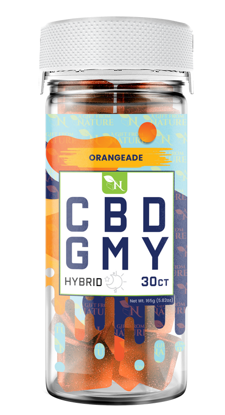 AGFN CBD Gummy: Orangeade Hybrid (1500MG)