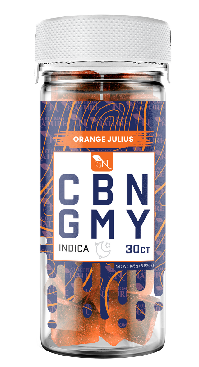 AGFN CBN Gummy: Orange Julius Indica (1500MG)