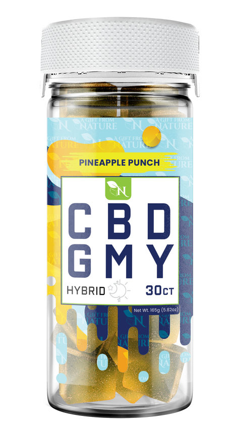 AGFN CBD Gummy: Pineapple Punch Hybrid (1500MG)