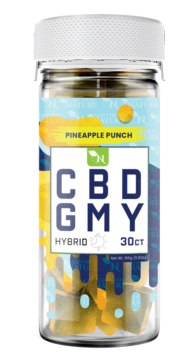 AGFN CBD Gummy: Pineapple Punch Hybrid (1500MG)
