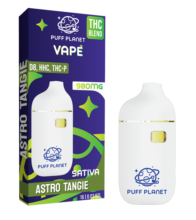 Puff Planet THC Blend 1ML Vape: Astro Tangie (Sativa)